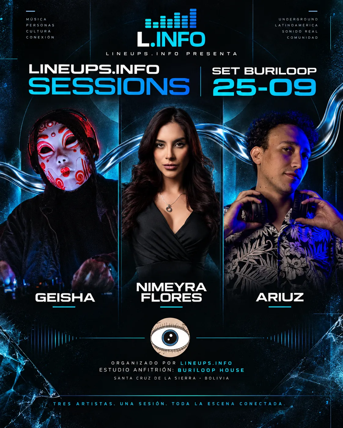 lLine Ups - BURILOOP 25-09 - ARTE INSTAGRAM